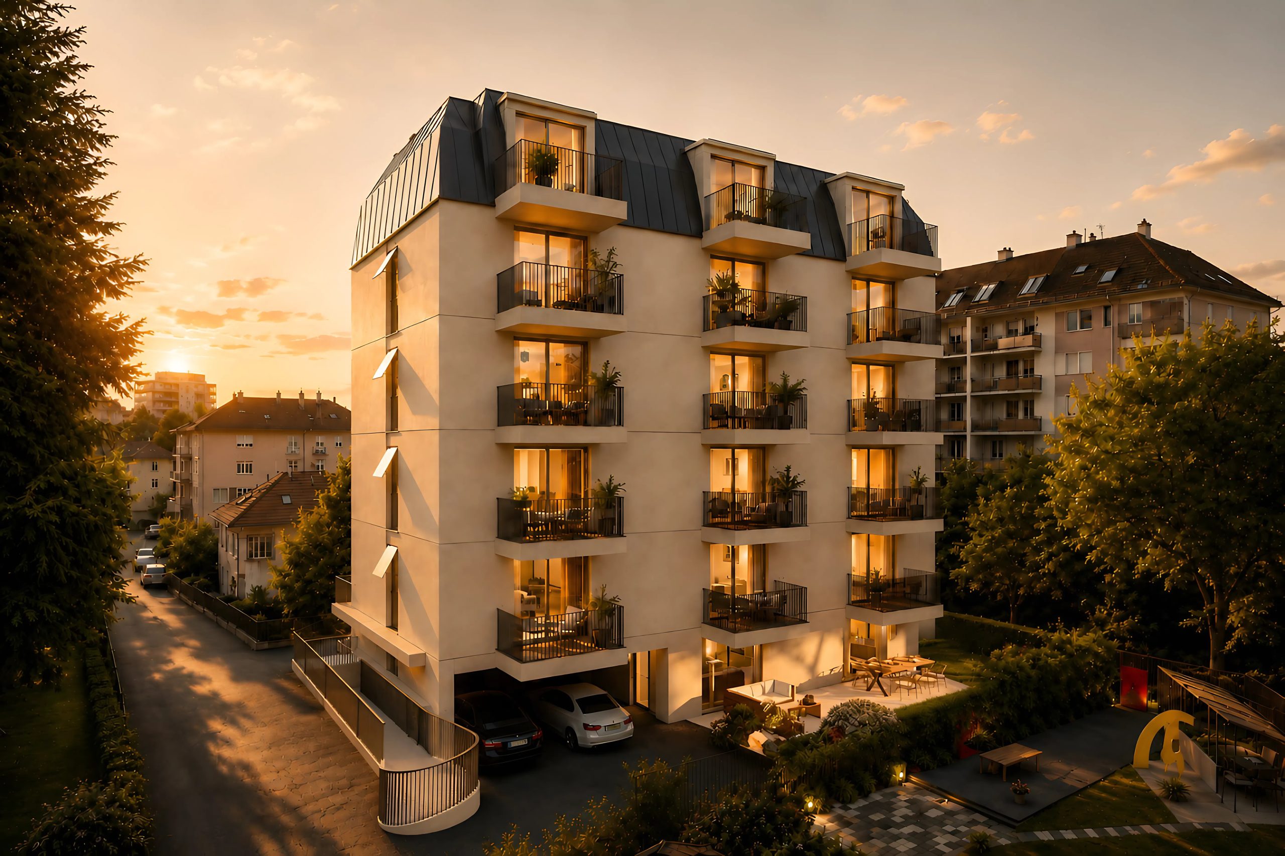 Résidence Altair Lausanne - Vue principale